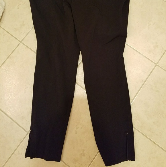 Chicos size 3 zenergy black spandex pant - Picture 2 of 4
